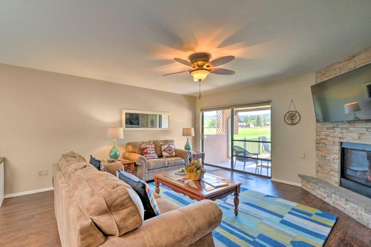 Bright Ruidoso Condo With Deck And Golf Course Views! Exterior photo